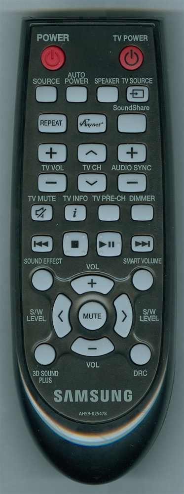 SAMSUNG AH59-02547B Refurbished Genuine OEM Remote