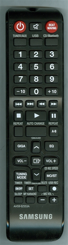 SAMSUNG AH59-02553A Genuine OEM original Remote