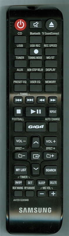 SAMSUNG AH59-02694B Genuine OEM original Remote