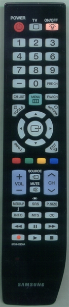 SAMSUNG BN59-00850A Refurbished Genuine OEM Original Remote