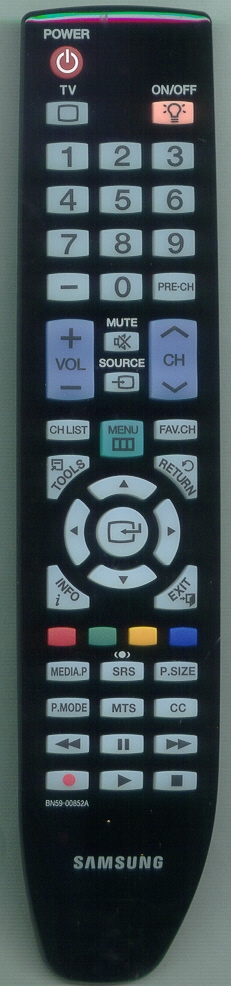 SAMSUNG BN59-00852A Refurbished Genuine OEM Remote