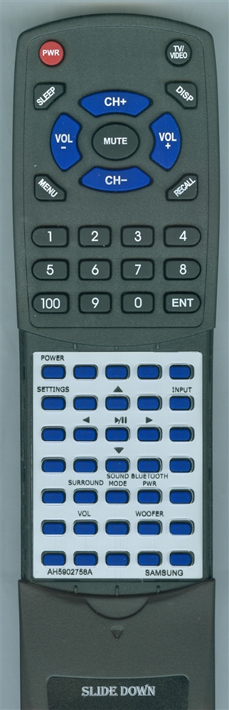 SAMSUNG AH59-02758A replacement Redi Remote