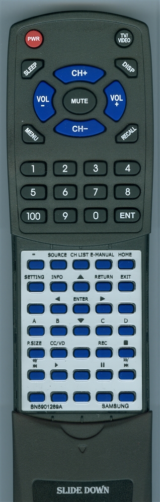 SAMSUNG BN59-01289A replacement Redi Remote
