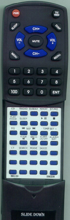 SANGEAN 389QL02-A RC-P5 replacement Redi Remote