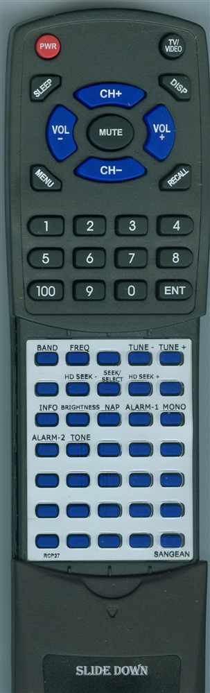 SANGEAN RC-P27 replacement Redi Remote