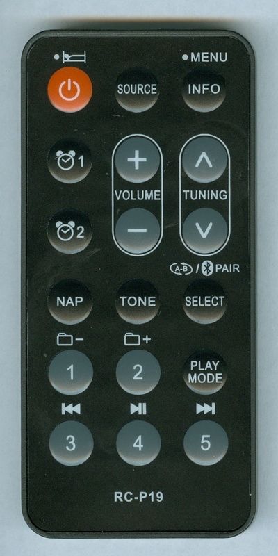 SANGEAN WR2-RC RC-P19 Genuine OEM original Remote