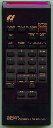 SANSUI 58973200 RS1330 Genuine  OEM original Remote