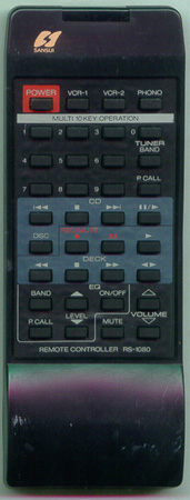 SANSUI RS-1080 RS1080 Genuine  OEM original Remote