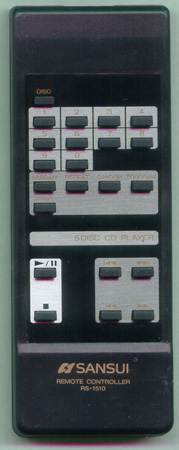 SANSUI RS-1510 RS1510 Genuine  OEM original Remote
