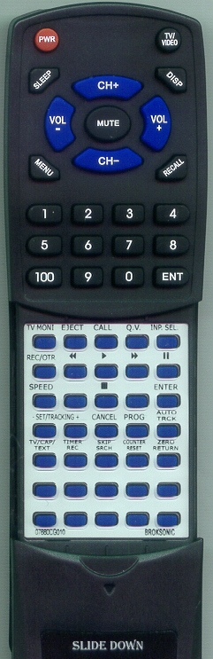 SANSUI 07660CG010 07660CG010 replacement Redi Remote