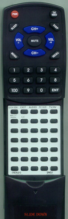 SANSUI 076E0NJ010 076E0NJ010 replacement Redi Remote