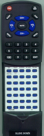 SANSUI 076E0NJ060 076E0NJ060 replacement Redi Remote