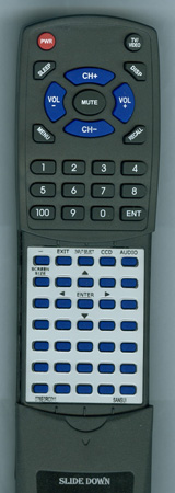 SANSUI 076E0RC011 076E0RC011 replacement Redi Remote