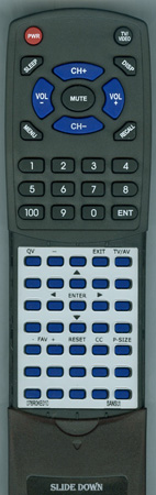 SANSUI 076R0KE010 076R0KE010 replacement Redi Remote