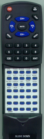 SANSUI 83256400 RSV7 replacement Redi Remote