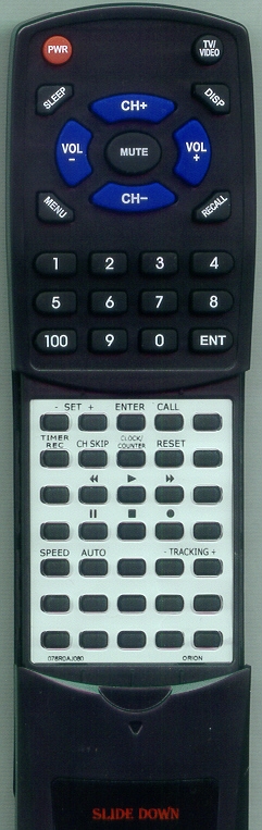 SANSUI 076R0AJ080 replacement Redi Remote