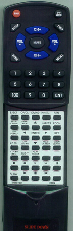 SANSUI 076R0ET050 replacement Redi Remote