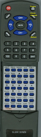 SANSUI 076R0HN01A replacement Redi Remote
