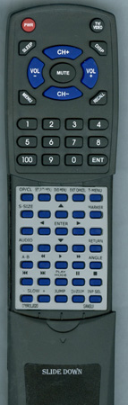 SANSUI 076R0LJ020 replacement Redi Remote