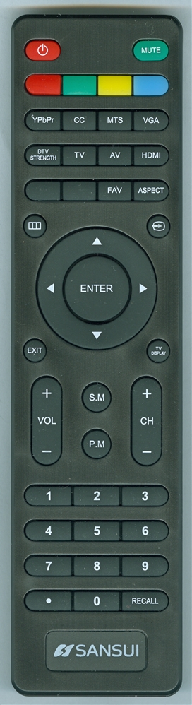SANSUI SLED6520V2 Genuine OEM original Remote