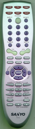 SANYO 1AV0U10B37000 FXYA Genuine  OEM original Remote