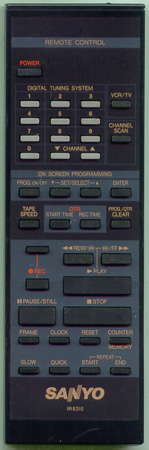 SANYO 4-1924-02120 IR8310 Genuine  OEM original Remote