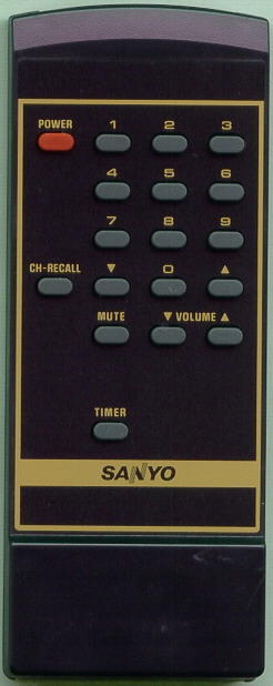 SANYO 610 204 2962 Genuine  OEM original Remote