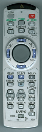 SANYO 645 099 3312 MXAE Genuine  OEM original Remote