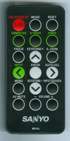 SANYO CH458CS01G101 MXAL Genuine OEM original Remote