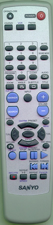 SANYO DWM3900 Genuine  OEM original Remote