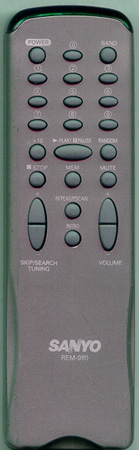 SANYO REM980 REM980 Genuine  OEM original Remote