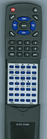 SANYO 114955801 RBZ65 replacement Redi Remote