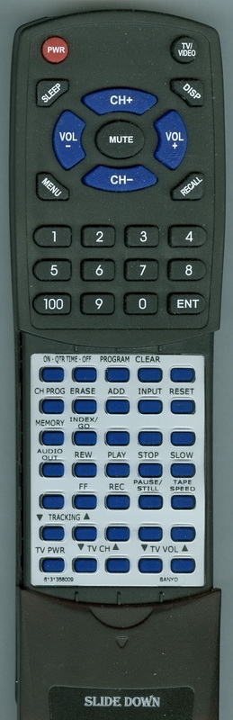 SANYO 613 135 6009 IR-9410 replacement Redi Remote