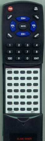 SANYO 645 006 8515 FXFA replacement Redi Remote