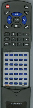 SANYO 645 006 8546 FXFB replacement Redi Remote