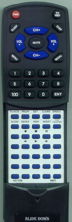 SANYO 645 011 6766 VWM338 replacement Redi Remote
