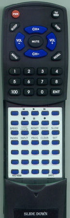 SANYO 645 014 5599 VWM350 replacement Redi Remote