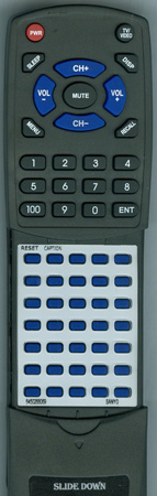 SANYO 645 026 8069 FXMA replacement Redi Remote
