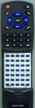 SANYO 645 032 6165 FXPL replacement Redi Remote