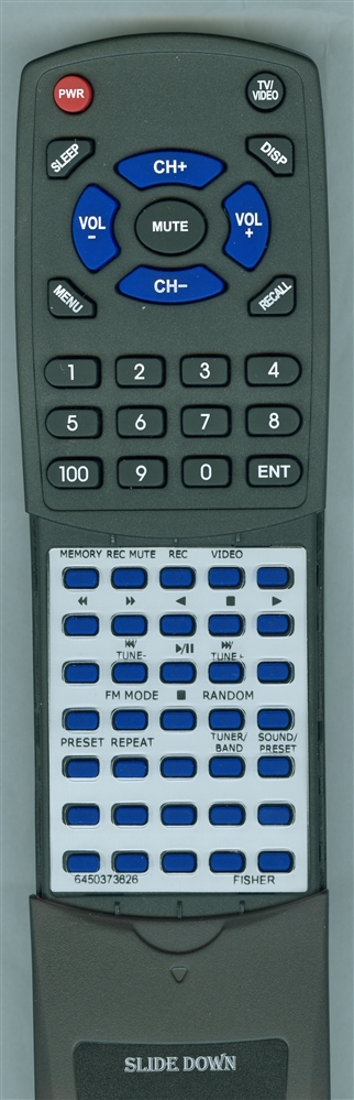 SANYO 645 037 3626 REMDA300 replacement Redi Remote