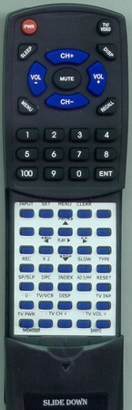 SANYO 645 040 0926 B28001 replacement Redi Remote