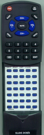 SANYO 645 044 3190 FXTB BLACK replacement Redi Remote