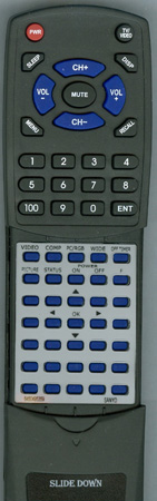 SANYO 645 049 5359 RC437 replacement Redi Remote