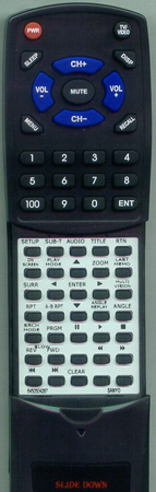 SANYO 645 045 8200 replacement Redi Remote