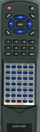 SANYO 645 052 2352 RBSL20 replacement Redi Remote