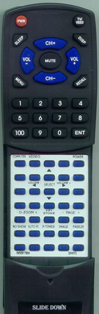 SANYO 645 061 7904 CXPK replacement Redi Remote