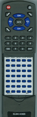 SANYO 645 075 1127 GXBB replacement Redi Remote