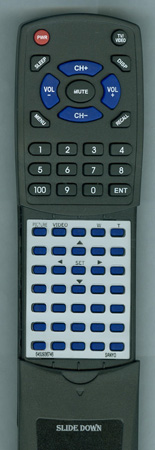 SANYO 645 093 6746 BRCC3 replacement Redi Remote