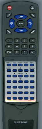 SANYO HT30547 GXCB replacement Redi Remote
