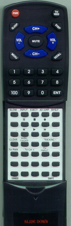 SANYO VWM900 replacement Redi Remote